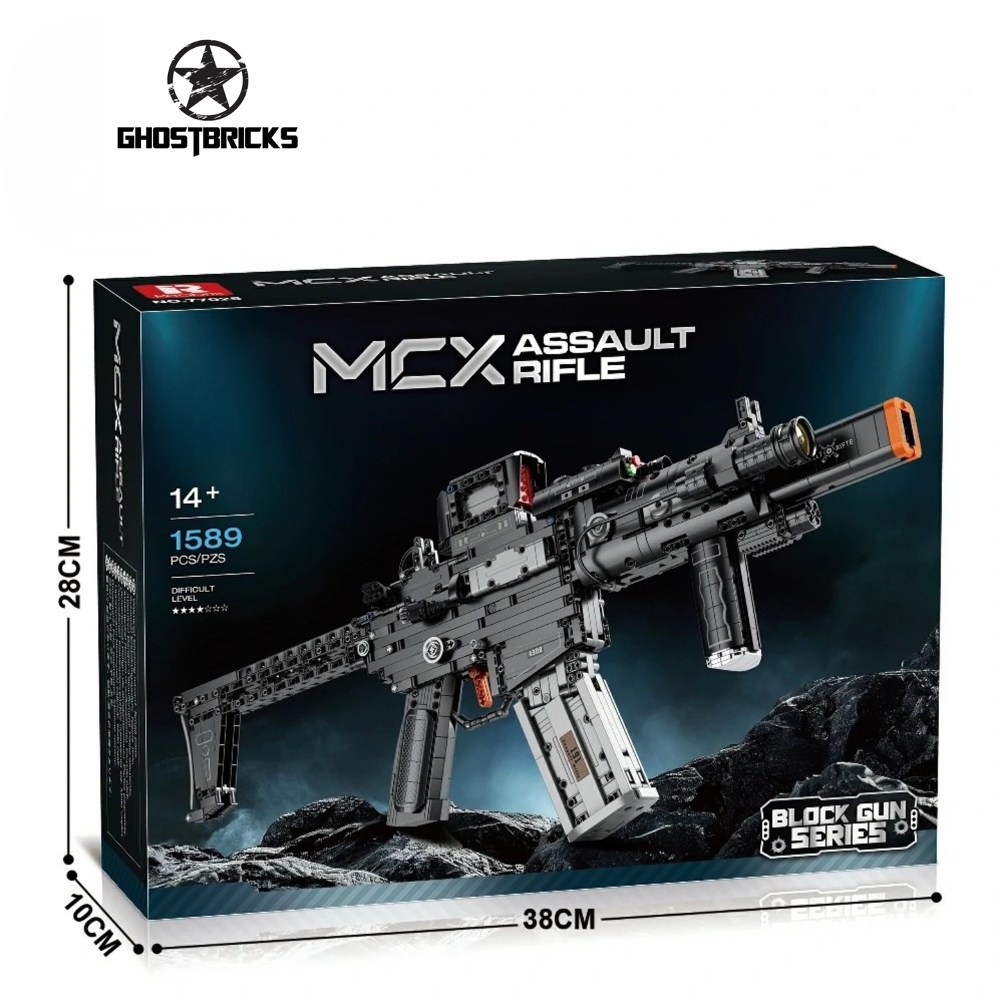 MCX Assault Rifle with Scope - 1589 Pieces